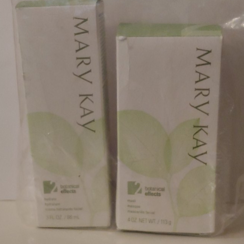 Facial mask and hydrating cream